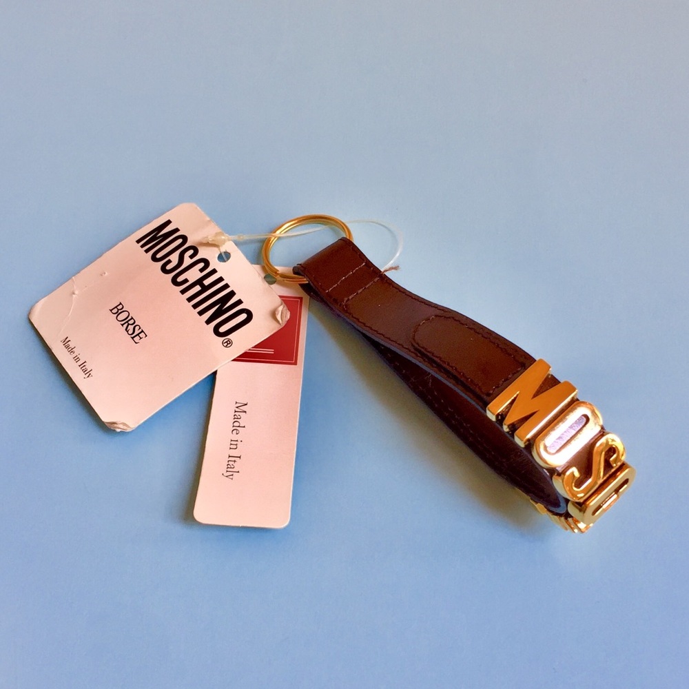 Moschino keychain
